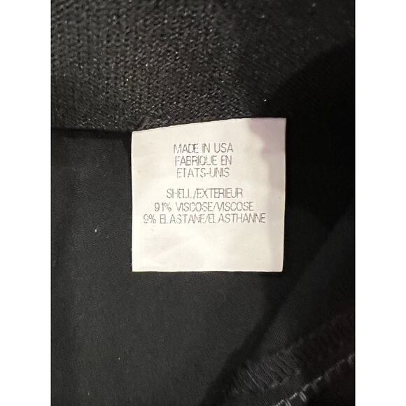 Helmut Lang Black Reflex Leggings with Stitching Size S NWT $275 - Picture 6 of 6